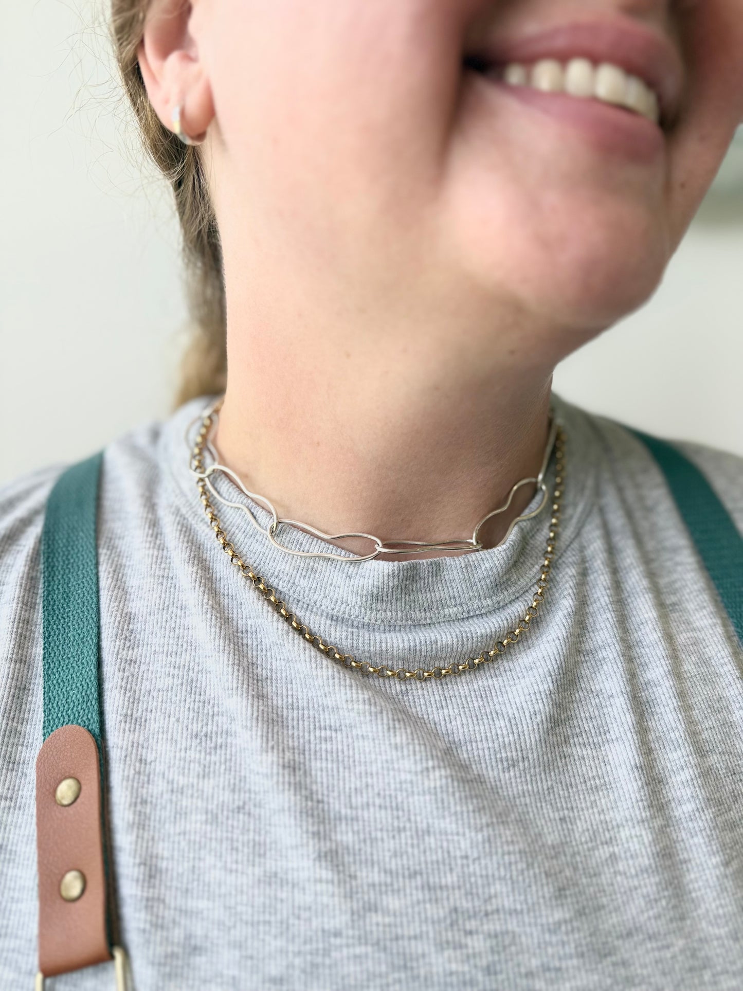 Sterling Silver Big Crush Chain Necklace