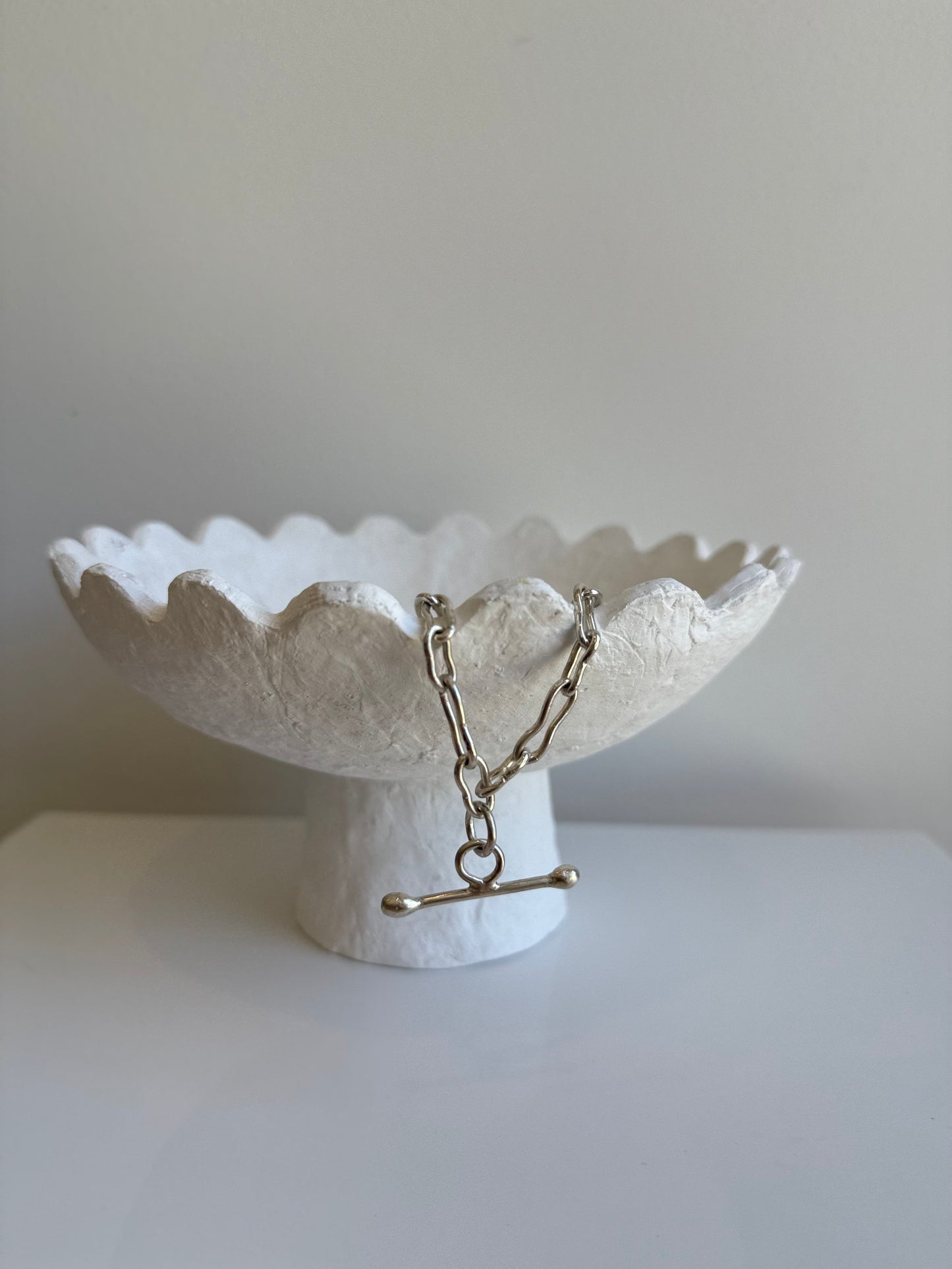 Sterling Silver Crush Link Chain