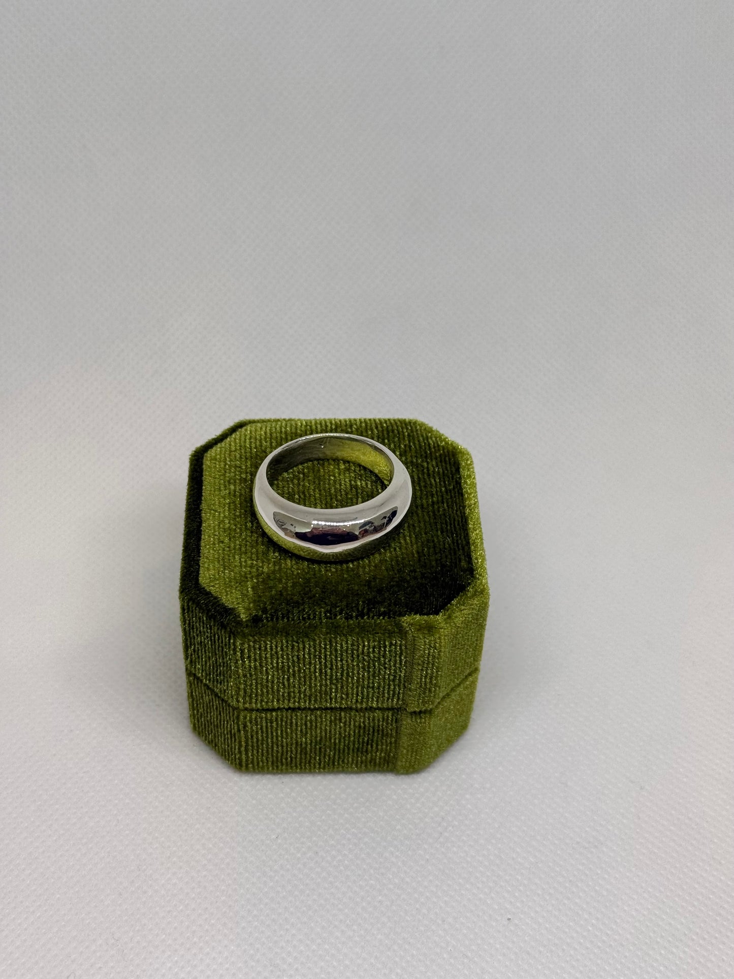 Silver Dome Ring