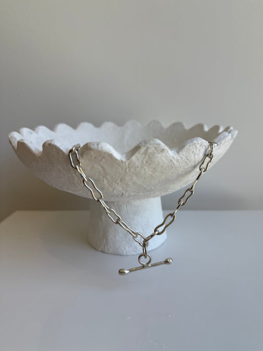 Sterling Silver Crush Link Chain