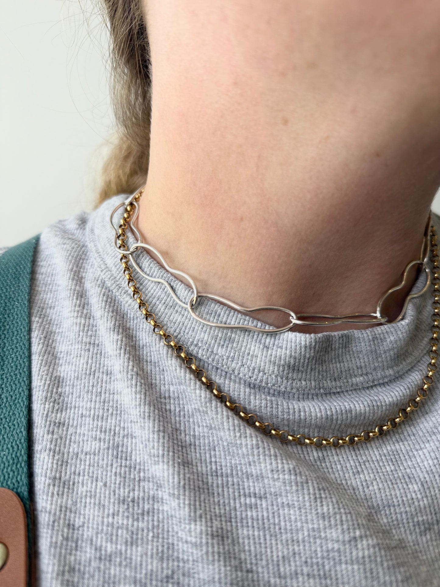 Sterling Silver Big Crush Chain Necklace