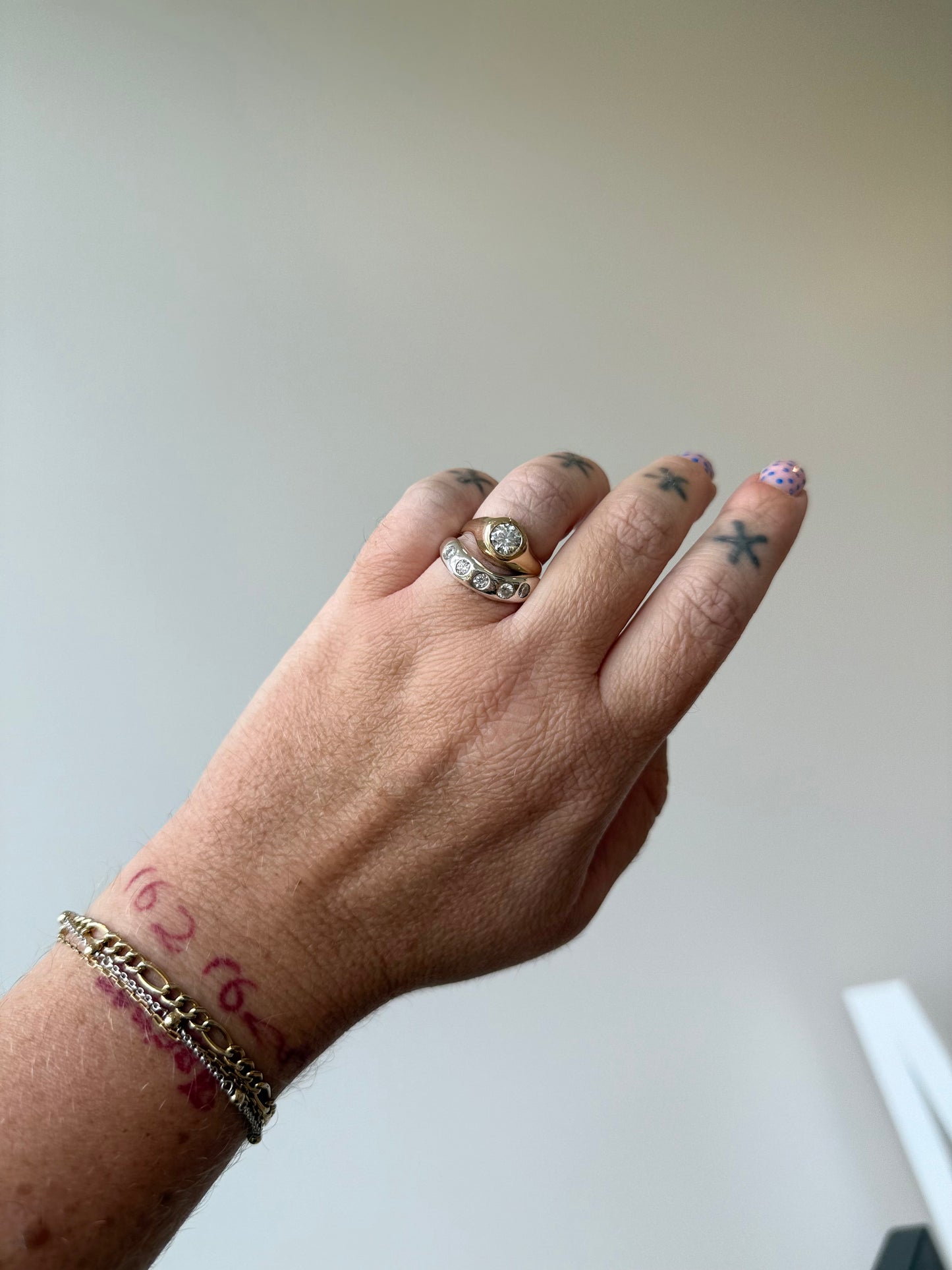 Moissonite Sprinkle Ring