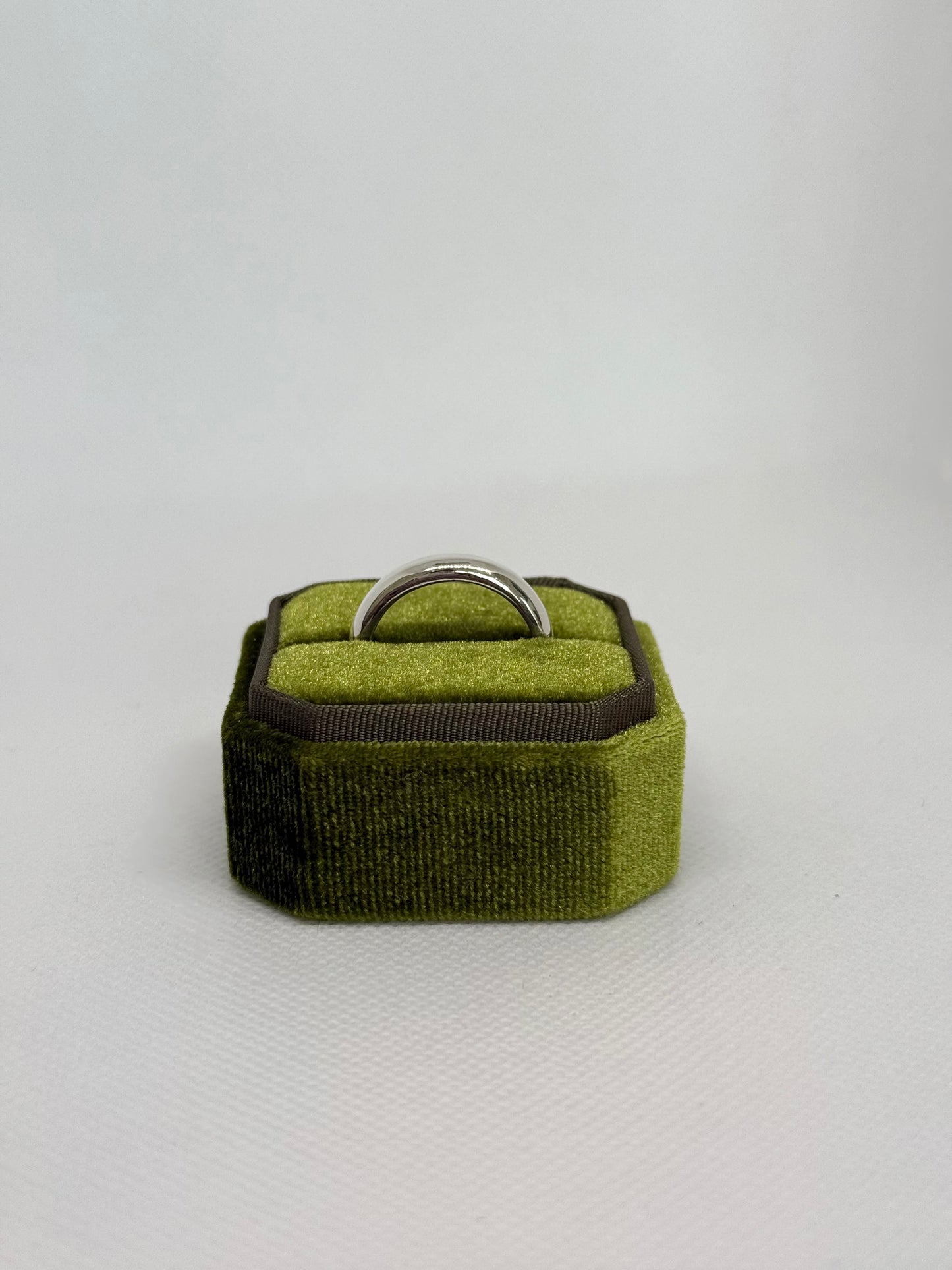 Chunky Silver Stacking Band