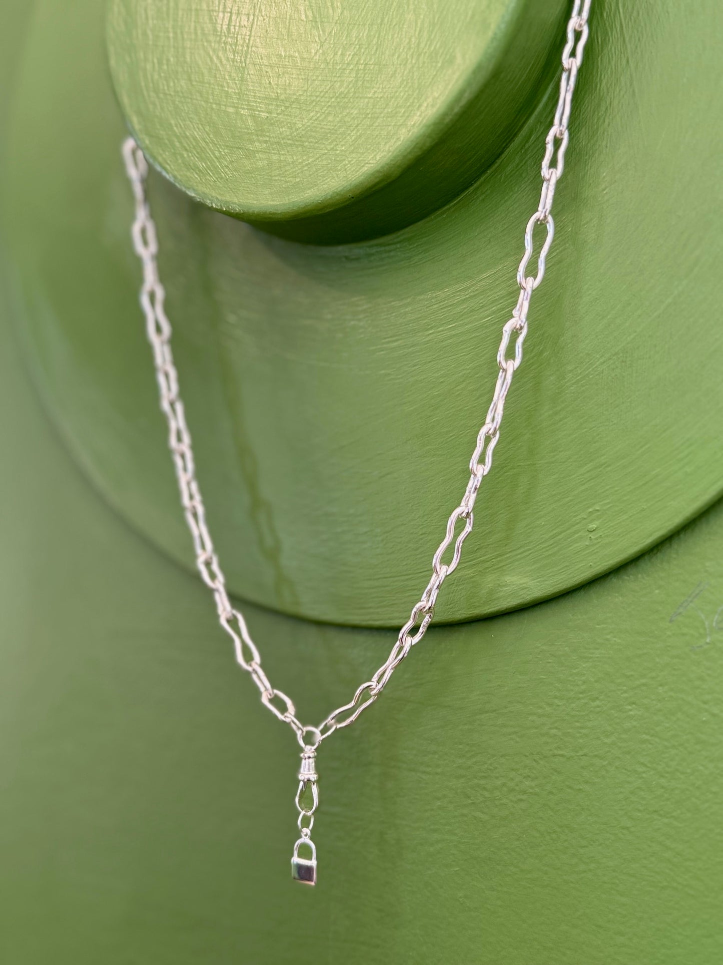 Sterling Silver Crush Link Chain
